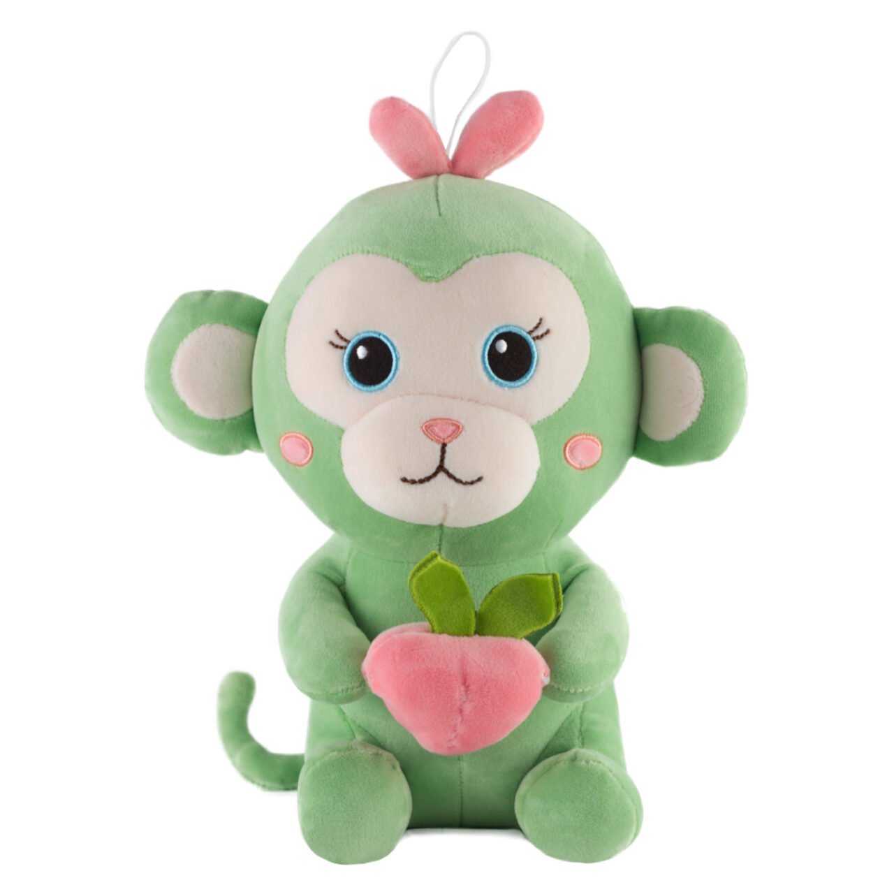 soft toy monkey product photography