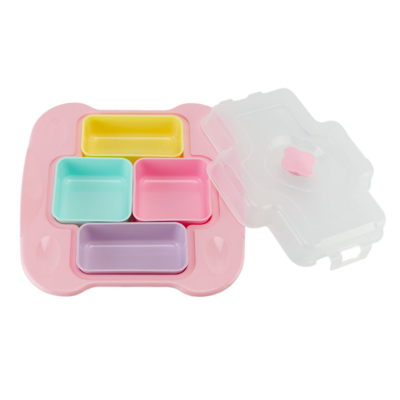 food storage containers with lids product photography