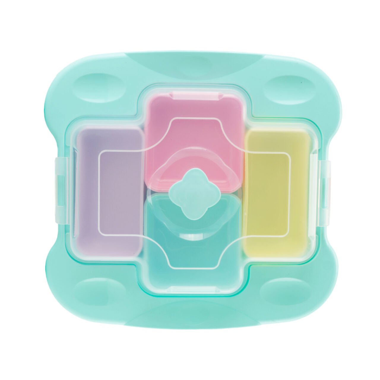 food storage containers with lids product photography