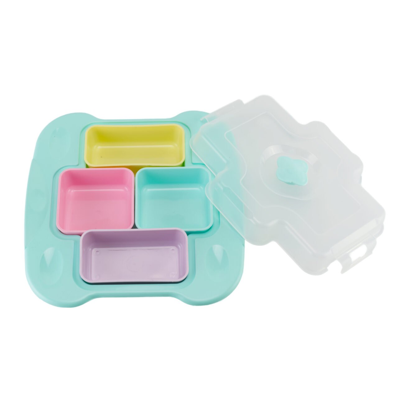 food storage containers with lids product photography